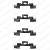 DELPHI LX0060 Accessory Kit, disc brake pads